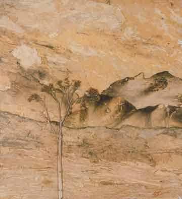 Landscape by Nell Peterson, Bark 